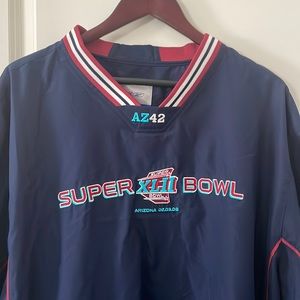 Reebok Super Bowl XLII windbreaker pullover